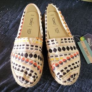 Toms Alpargata Rope Espadrilles new with tags